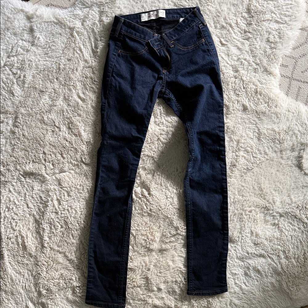Hollister Dark Blue Skinny Jeans